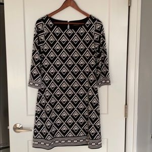 White House Black Market Geometric Dress